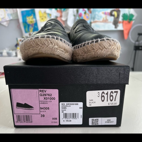 Chanel Espadrilles Size 39 Black *Sold in another group* - Picture 5 of 6